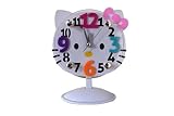 Hello Kitty Style Clock Hello Kitty Design 3D Adorably Cute Design Clock, HKC1 [並行輸入品]