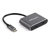 StarTech.com USB-C - Mini DisplayPort/HDMI変換アダプタ 4K/60Hz対応 USB Type-C接続HDMI/Mini DPアダプタ CDP2HDMDP