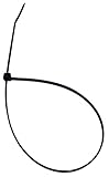Cambridge 1000pcs- 14" 50 Lbs Tensile Strength, Standard Duty Nylon Cable Ties, UV Black [並行輸入品]