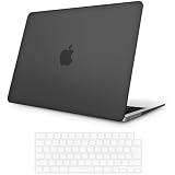【M4/M3/M2/M1 Pro&Max チップ マット加工・ブラック 特別版】MOTOJI MacBook Pro 14 用 ケース カバー A3112 A3401 A3185 A2992 A2918 A2779 A2442 モデル 薄型 耐黄変 耐衝擊 透明 すり傷防止 人気 マックブックプロ 14インチ ブラック 保護ケース（極薄TPU 日本語JIS配列キーボードカバー付き）
