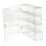 Generic 1/64スケールダイキャストモデルカーディスプレイケーススポーツカー用ガレージディスプレイケース