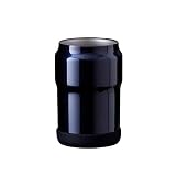 アトラス 保冷缶ホルダー 350ml缶用 キャンプ アウトドア ペア 缶ビール 真空断熱 ネイビー AWCH-350NV2P