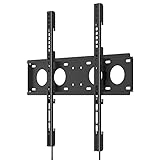 テレビ壁掛け金具 液晶テレビ対応 左右移動式 極薄型 壁からわずか25ＭＭ 液晶テレビ用 26-65インチのテレビーに対応 固定式 水準器付き ブラックMFA3