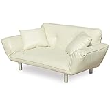 ネクスト(Next) ソファ 2人掛け ショコラ レザー FC-1045 アイボリー