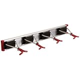 Lehigh Group 18 in. Ultra Hold Four Hook Tool Rack by The Lehigh Group