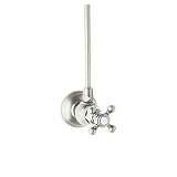 Rohl A5578XMPN-2 Country Bath Angle Stop Valve with 20' Supply Tube and Metal, Polished Nickel [並行輸入
