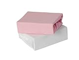 Baby Elegance Cot Fitted Sheet (Pink) by Baby Elegance