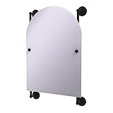 Allied真鍮Prestige Que新しいコレクションArched Top Framelessレールマウントミラー – pqn-27 – 94 - - - - - - - PQN-27-94-OR