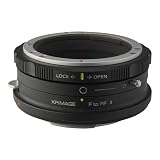 XPIMAGE レンズマウントアダプターリング Nikon FレンズからCanon EOS R RFカメラR5 R6に対応