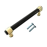 B Blesiya 高品質　ドア　ハンドル　キャビネット　プル　ノブ　ツマミ　取っ手　手すり　多種選べる　 - ゴールデン153mm