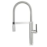 Blanco 441405 1.8 GPM Culina Semi-Pro Faucet, Chrome [並行輸入品]