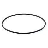 uxcell Vベルト ラバー材料 産業用 芝刈機 マシンドライブ ゴム製 ブラック 1個入り