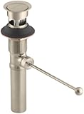 Kohler k-7114-a-bv Premierポップアップ排水、公開され、をオーバーフロー、鮮やかなBrushed Bronze
