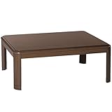 山善(YAMAZEN) 家具調和洋風こたつ(継脚付)(105長方形) ブラウン SKY-F1053H(MB)