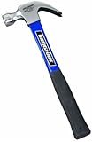 Vaughan AFS16 16 Oz Smooth Face Claw Hammer With 13 in. Fiberglass Handle