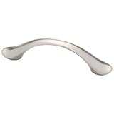 LIBERTY P18007C-SN-C 3/96mm Dual Mount Vuelo Kitchen or Furniture Cabinet Hardware Handle Pull, Sati
