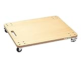 サカエ 台車 板台車 木目 600×500×H86mm YM-2N