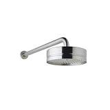 Rohl 1055/8APC 8-Inch Diameter Modern and Michael Berman Waterfall Shower Rose Showerhead with Swive