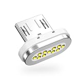 CIO マグネットケーブル専用取換端子 (Micro USB, ホワイト)