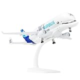 QIYUMOKE 1/300 A330 ベルーガ XL1 ダイキャストメタル飛行機モデルキット スタンド付き完成品 (7.7インチ) エアバス A330-743L スーパートランスポート ベルーガモデル用 大人向け コレクションまたはギフト