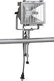 [4538510]ハタヤ　防雨型ハロゲンライト　３００Ｗ　１００Ｖ電線０．６ｍ　バイス付 PH300N