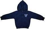 クリエイティブニットウェアVillanova University Wildcats新生児赤ちゃんスナップフード付きジャケット カラー: ブルー