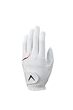 キャロウェイ(Callaway) グローブ ALL WEATHER LH WHT/RED 23 24 (23cm 左手着用【右利き用】) ホワイト/レッド メンズ