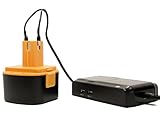 Lincoln LNI-1201 互換バッテリー + 充電器 : Lincoln 12V 電動 工具用 対応バッテリー,充電器 (1300mAh, 12V, ニカド)