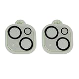 カメラフィルム Iphone 13/13mini用カメラ保護 全面保護 黒縁取り カメラカバー 硬度9H 耐衝撃 キズ防止 露出オーバー防止 高透過率 防滴 防塵 貼り付け簡単 2枚セット (13/13mini用)