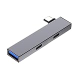 USB C ハブ タイプ コンバータ、2Type および USB ポート アダプタ付き、効率的な接続プラグ アンド プレイ Type C ポート