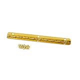 小さなピアノヒンジ真鍮メッキ96 mm x 7 mm