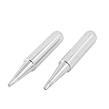 uxcell はんだごて コテ先 交換用 900M-T-1.6D チゼル幅1.6mm 溶接　半田ごて先端　2Pcs