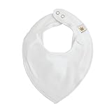 LITTLE MICO BANDANA DRIBBLE BIB リトルミコ よだれかけ ピュアホワイト