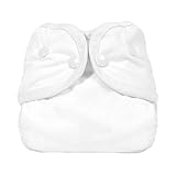 Thirsties Snap Diaper Cover, White, X- Small by Thirsties