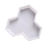 Fenteer 金型 舗装 西洋風 DIY レンガ セメント 成型 モールド 歩道 広場 庭園 道路 ガーデニング 全7種 高品質 - ＃2