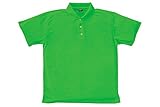 SOWA(ソーワ) 半袖蛍光ポロシャツ(胸ポケット無し) Kグリーン Lサイズ 55396