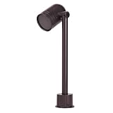 Thomas & Betts K831BR Red Dot Sitelight Swivel Light With 13-by-2-Inch Schedule 40 PVC Mounting Tube