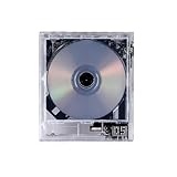 [ km5 ] CDプレーヤー ポータブル/壁掛け [Instant Disk Audio CP1] Bluetooth 軽量 薄型 壁掛けcdプレイヤー player (クリアー)