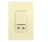 Cooper Controls OSW-U-0721-24AC-R-V Greengate Low Voltage Ultrasonic Wall Switch Sensor, Ivory Finis