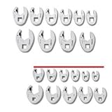 KDツール89119DラチェットクロウフットMMセット、無料SAEセット、11pcと10PC