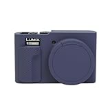 SIUTATDSH カメラカバー シリコンケース 適用 Panasonic パナソニック Lumix DC-ZS99 DC-TZ99 ケース Lumix ZS99 TZ99 シリコンカメラケース 耐衝撃・防塵・軽量設計 三脚設置対応 4色選択可 (ブルー)