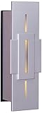 Craftmade tb1040 5 " x 1.63インチ長方形LED Stackedスリット押しボタン、 TB1040-BN 1
