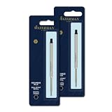 WATERMAN ウォーターマン ボールペン替芯 2本セット 細字 ブラック 油性 正規輸入品 1964017X2