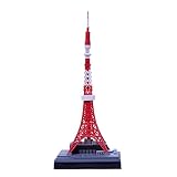 日本卓上開発 ジオクレイパー東京タワー 約H140×W60×D60mm ABS 製彩色済みスケールモデル製