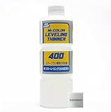 Mr.レベリング うすめ液 特大 400ml プラモデル用 うすめ液 T108 エアブラシ 洗浄 塗料 希釈 模型 塗装用 大容量 |ショップステッカー