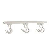 Roosキッチンキャビネット上部フック台所用品と食器ストレージHanging with 6フック