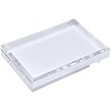 つくしサイエンス アクリルブロック 150×100×25mm 1個 面取り ベース キューブ ディスプレイスタンド 四角形 透明 クリア 展示 台座 E150-100-25*1