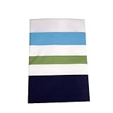 Happy Chic Baby by Jonathan Adler - Charlie Multi Stripe Blue Dust Ruffle #zNI by Crown Crafts [並行輸入