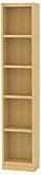 白井産業 タナリオ オーダーラック 高さ150cm 幅22cm 奥行19cm ナチュラルオーク(1) 棚強度T 追加棚板2枚 TNL-EM15022ATF2NA2