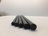 Wh-shop-CFRP 2-4本 カーボンファイバーロッド 1.0mm,2.0mm,2.5mm,3.0mm,3.5mm,4.0mm,4.5mm, 5.0mm,5.5mm 直径 1000mm長カーボンファイバ DIYロッド アクセサリー (2本 5.5mm)